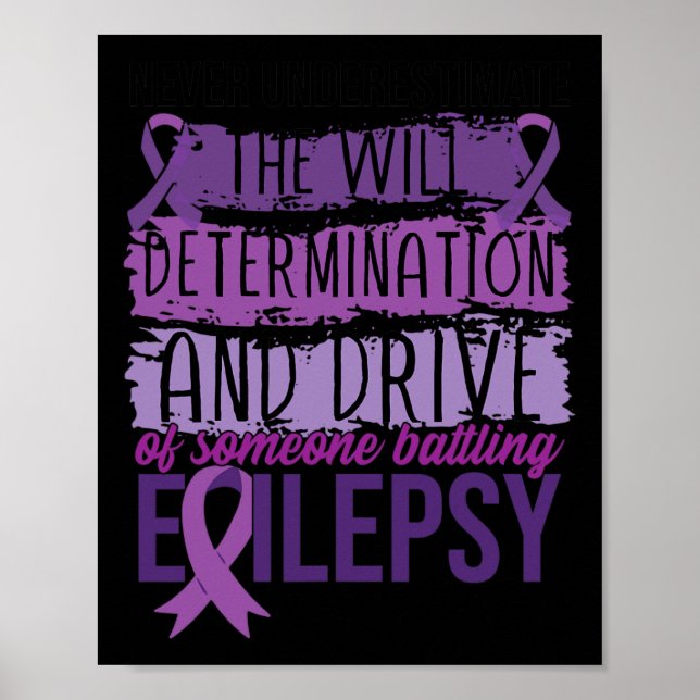 Póster Epilepsy Warrior (Frente)