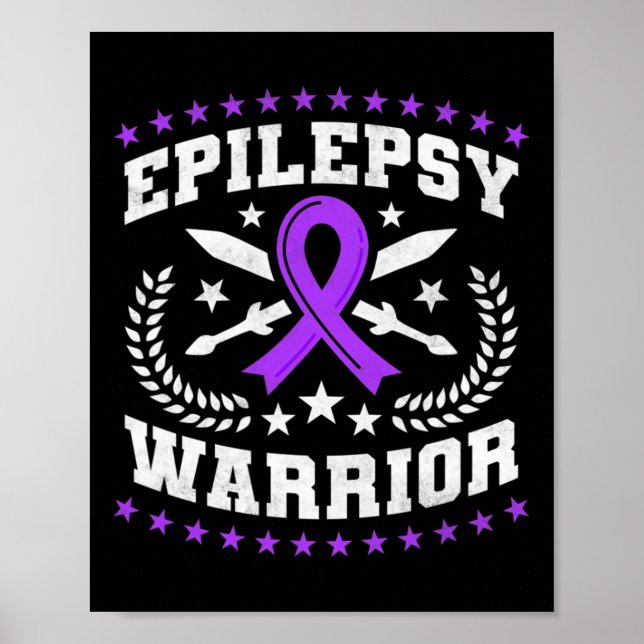 Póster Epilepsy Warrior (Frente)