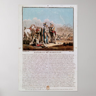 Póster Episodio de la batalla de Marignan