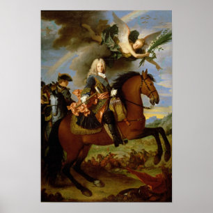 Póster Equestrian Portrait of Philip V