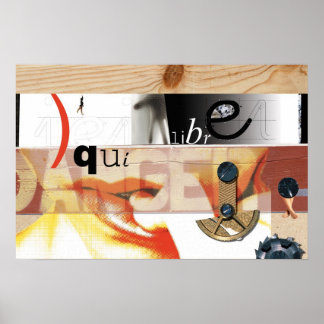 Póster Equilibre: ¡Peligro!