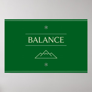 Póster Equilibrio