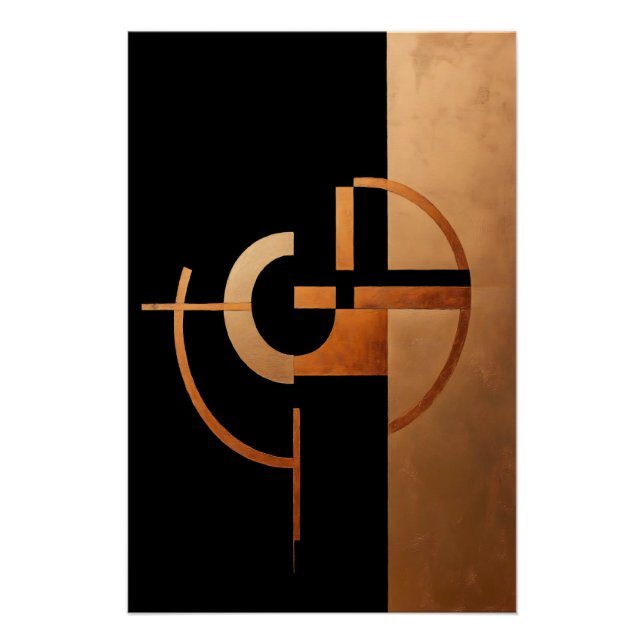 Póster Equilibrio cromático sentido de armonía (Anverso)