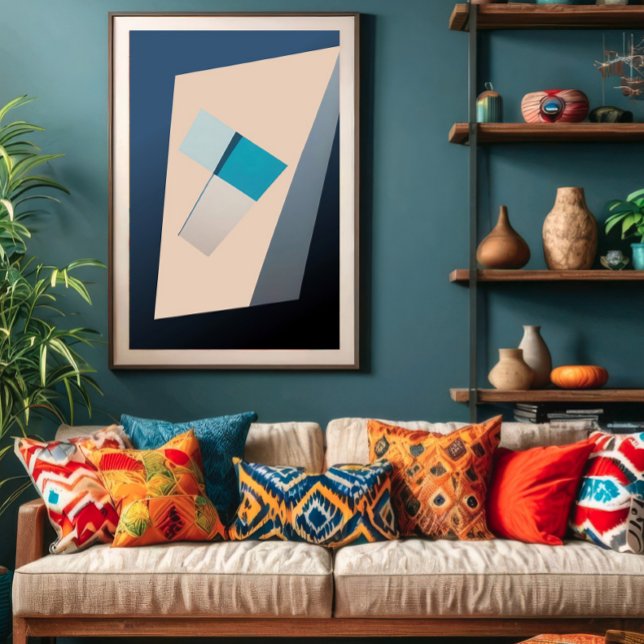 Póster Equilibrio en Azul (Subido por el creador)