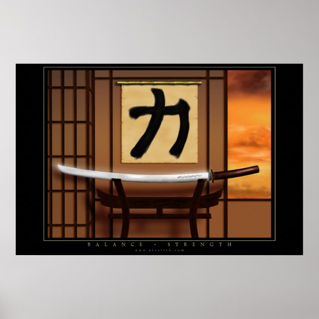 Póster Equilibrio - Fuerza (Frente)