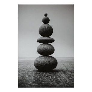 Póster Equilibrio Zen