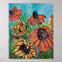 Equináceas y Girasoles