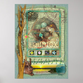 Póster Equinox vernal