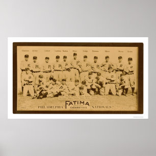 Póster Equipo 1913 de los Philadelphia Phillies