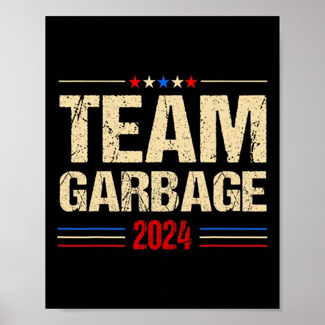 Póster Equipo Basura  (Frente)