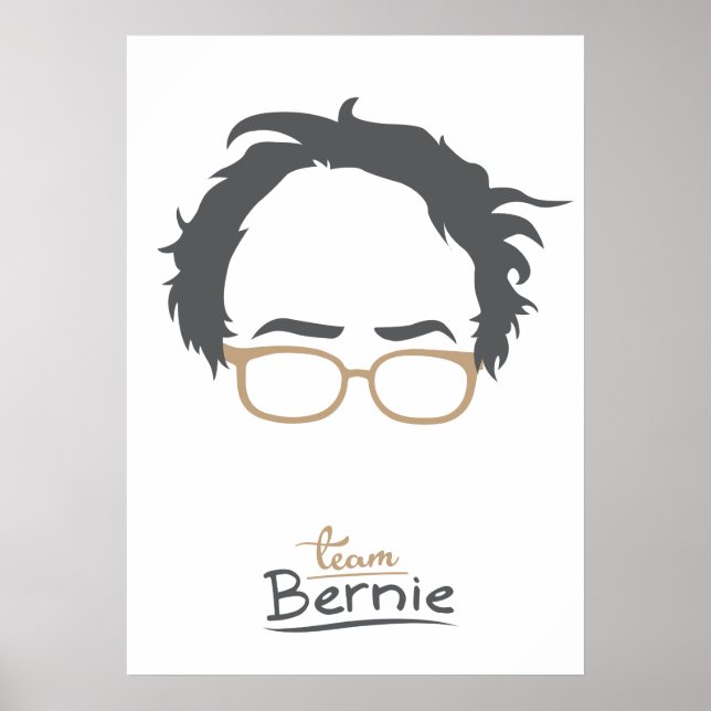 Póster Equipo Bernie - Bernie Sanders para Presidente (Frente)