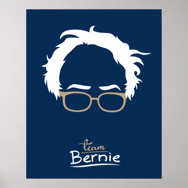 Póster Equipo Bernie - Bernie Sanders para Presidente (Frente)