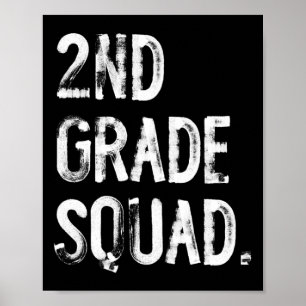 Póster Equipo de 2do Grado De Regreso A La Escuela Alumno