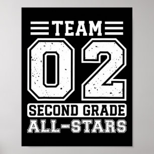 Póster Equipo de 2do Grado Segundo Grado Ck Al Colegio