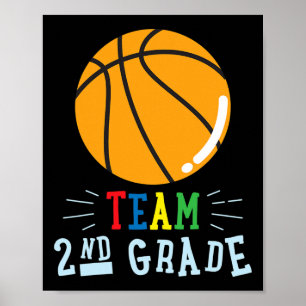 Póster Equipo de 2do Grado Sketll Matching Ck Regreso a l