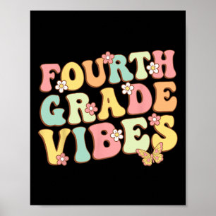 Póster Equipo de 4º grado Vibes Hello Maestría Ki