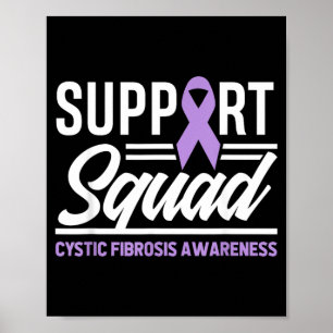 Póster Equipo de Apoyo a la Fibrosis Quística Fibrosis Qu