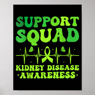 Póster Equipo de Apoyo Cinta Verde _ Enfermedad Renal
