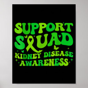 Póster Equipo de apoyo conciencia de la enfermedad renal