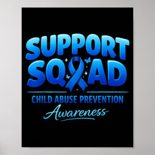 Póster Equipo de Apoyo Conciencia de Prevención Infantil