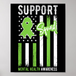 Póster Equipo de Apoyo Conciencia de Salud Mental Hombres