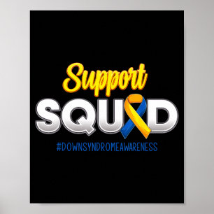 Póster Equipo de Apoyo Conciencia Síndrome de Down T21 Es