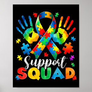 Póster Equipo de Apoyo Concienciación sobre el Autismo Ro