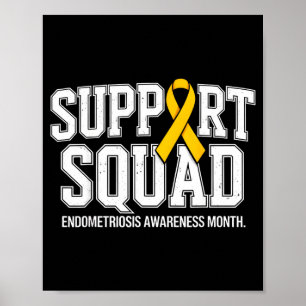 Póster Equipo de apoyo mes de concienciación sobre endome