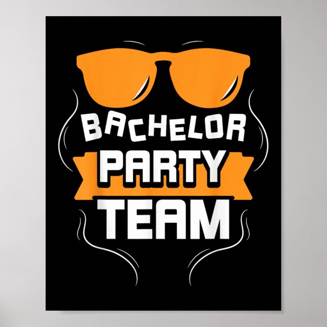 Póster Equipo de bachillerato Groom Bride _2 (Frente)