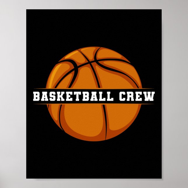 Póster Equipo de baloncesto (Frente)