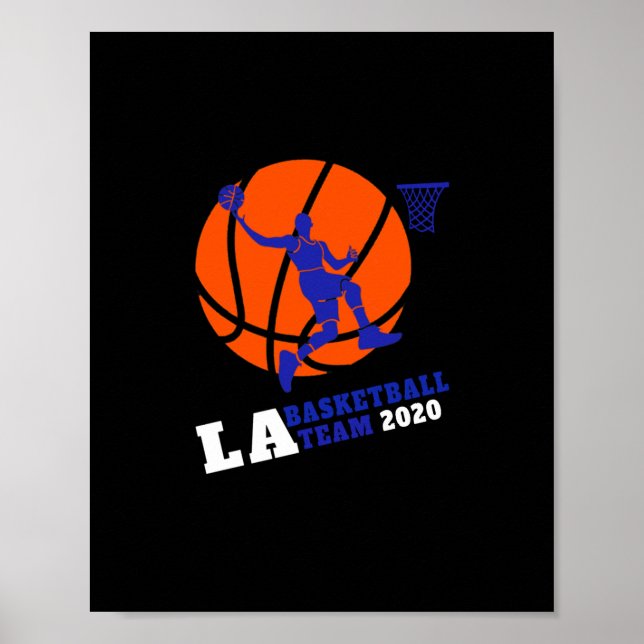 Póster Equipo de baloncesto 2 (Frente)