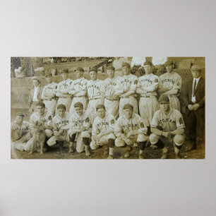 Póster Equipo de béisbol de los indios de Spokane