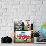 Póster Equipo de béisbol | Mapa de memoria fotográfica<br><div class="desc">Un diseño tradicional de memoria de béisbol. Estos conservadores de memoria están diseñados para contener un retrato individual y una imagen de equipo. Añade su número de camiseta y el nombre en un guión de "firma" en la foto de los jugadores para parecerse a su autógrafo. Una forma favorita de...</div>