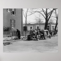 Equipo de construcción, 1925. Foto de cosecha de v