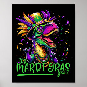 Póster Equipo de desfile de dinosaurios Trex Shenanigans