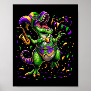 Póster Equipo de desfile de dinosaurios Trex Shenanigans