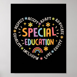 Póster Equipo de Educación Especial Equipo de Ensueño Pro