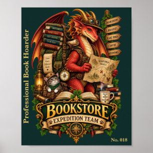Póster Equipo de Expedición a la Librería Sociedad del