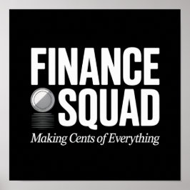 Póster Equipo de Finanzas: Darle sentido a todo