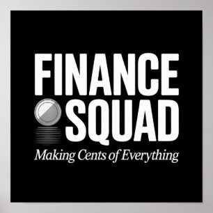 Póster Equipo de Finanzas: Darle sentido a todo