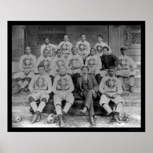 Póster Equipo de fútbol de la Universidad Claflin, SC 189