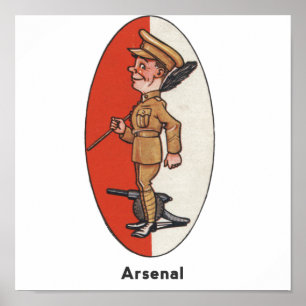 Póster Equipo de fútbol inglés - poster del arsenal