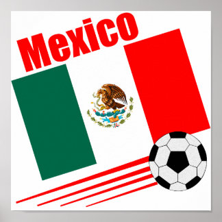 Póster Equipo de fútbol mexicano