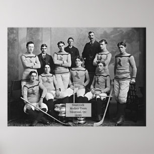 Póster Equipo de hockey sobre hierba, Montreal, QC 1899"