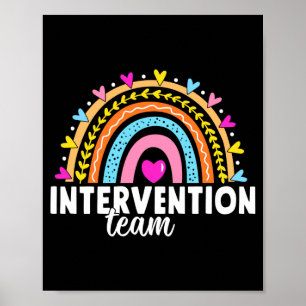 Póster Equipo de intervención de respuesta Mens rti maest