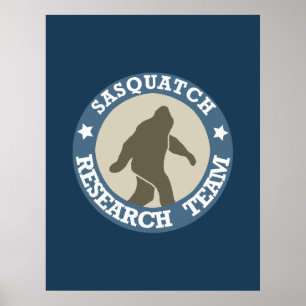 Póster Equipo de investigación de Sasquatch - poster