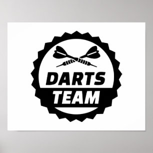 Póster Equipo de los dardos