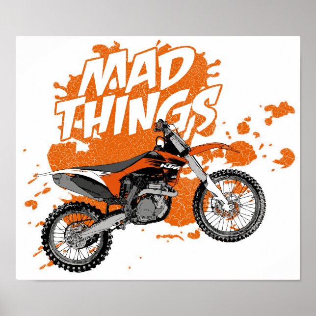 Póster Equipo de Mad Moto (Frente)