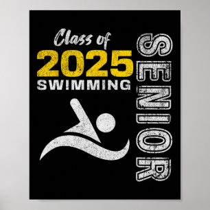 Póster Equipo De Natación Senior Cl De 2025 - Graduación