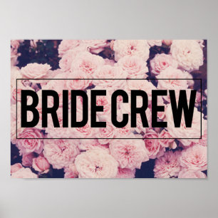 Póster Equipo de novias